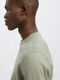 Selected 100% COTTON KNITTED TOP, Iceberg Green, highres - 16098946_IcebergGreen_006.jpg