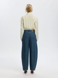 RELAXED FIT SHIRT, Egret, highres