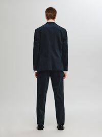 REGULAR FIT CORD BLAZER, Sky Captain, highres