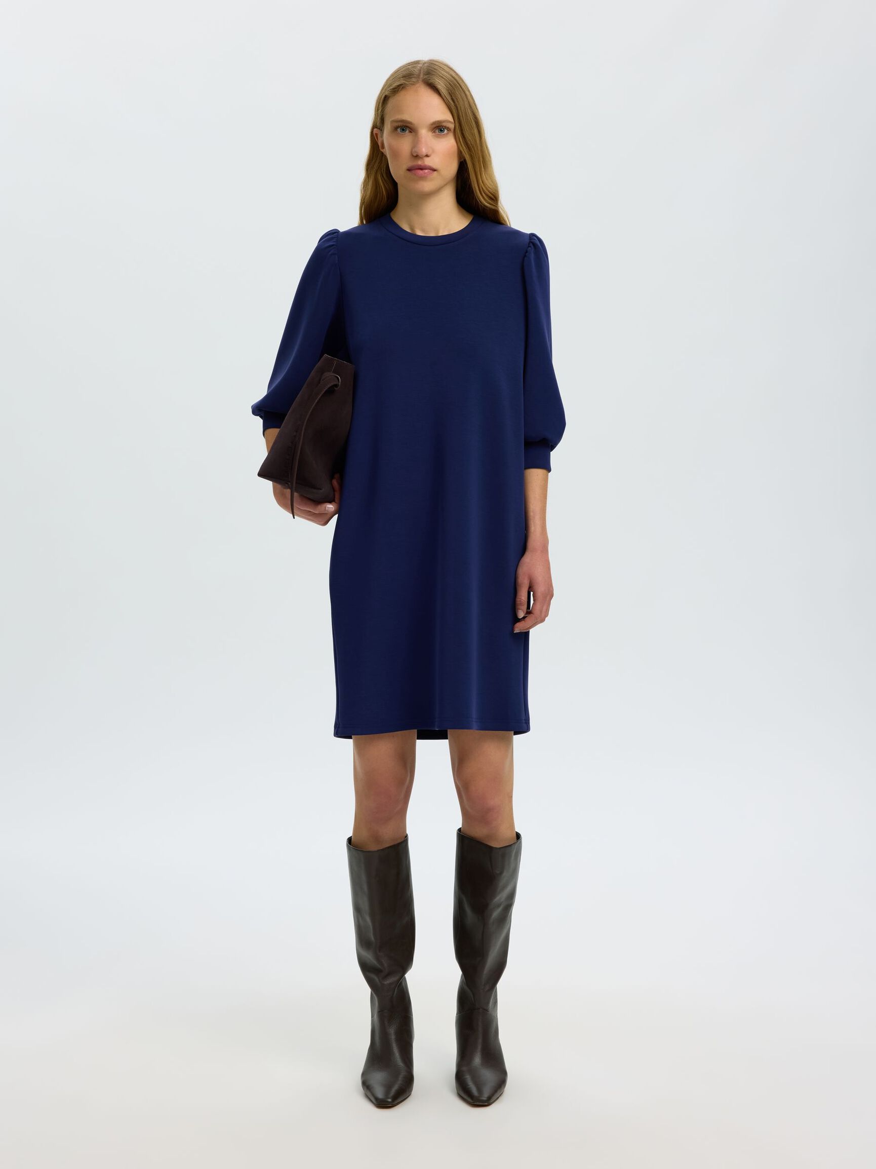MINI SWEATSHIRT DRESS, Ocean Cavern, highres