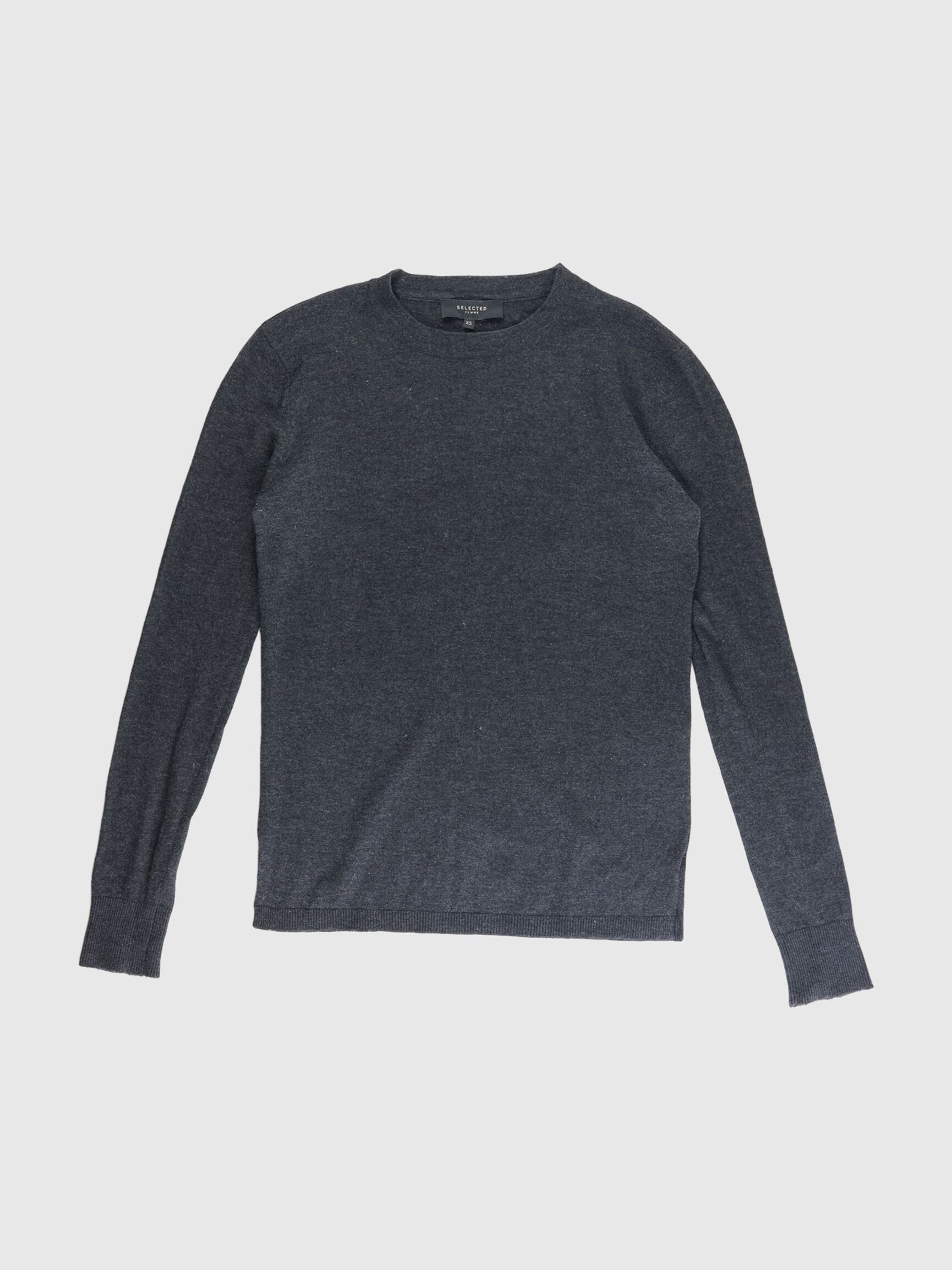 TRØJE, Dark Grey Melange, highres