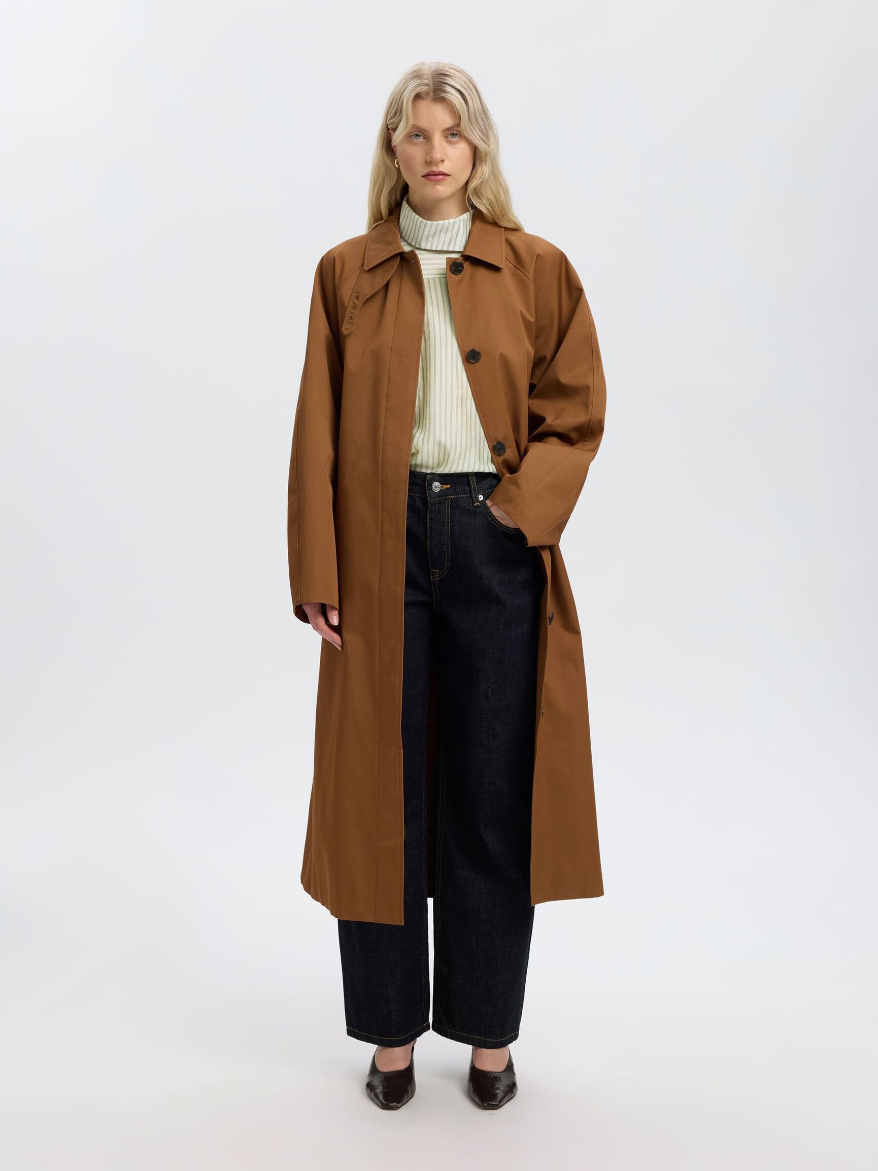 RELAXED FIT BLOUSE, Egret, highres