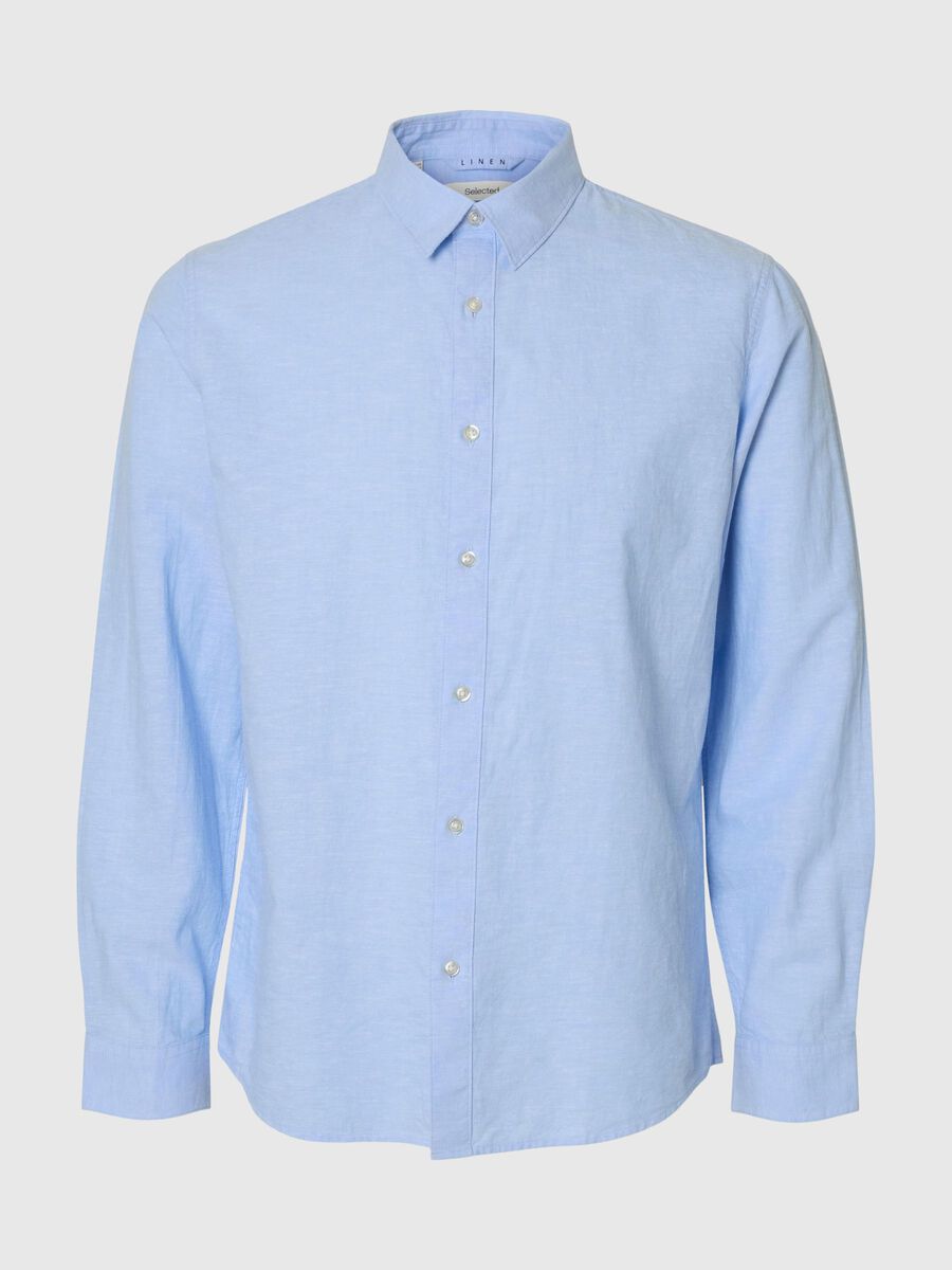 Selected LANGE MOUWEN OVERHEMD, Cashmere Blue, highres - 16078867_CashmereBlue_1151848_001.jpg