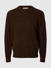 LONG-SLEEVED KNITTED JUMPER, Delicioso, highres
