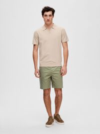 EN MAILLE POLO, Oatmeal, highres