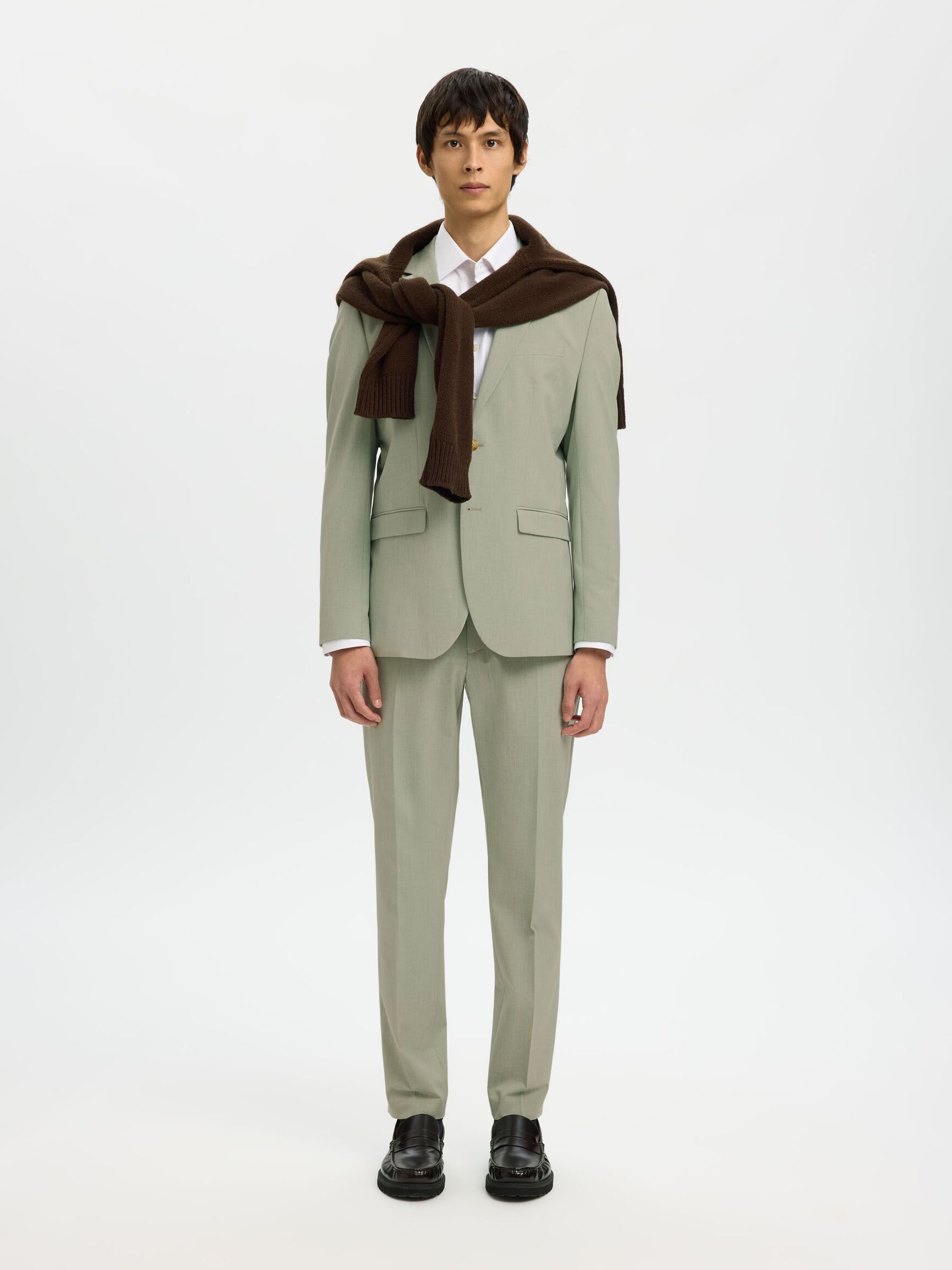 BLAZER, Aqua Gray, highres