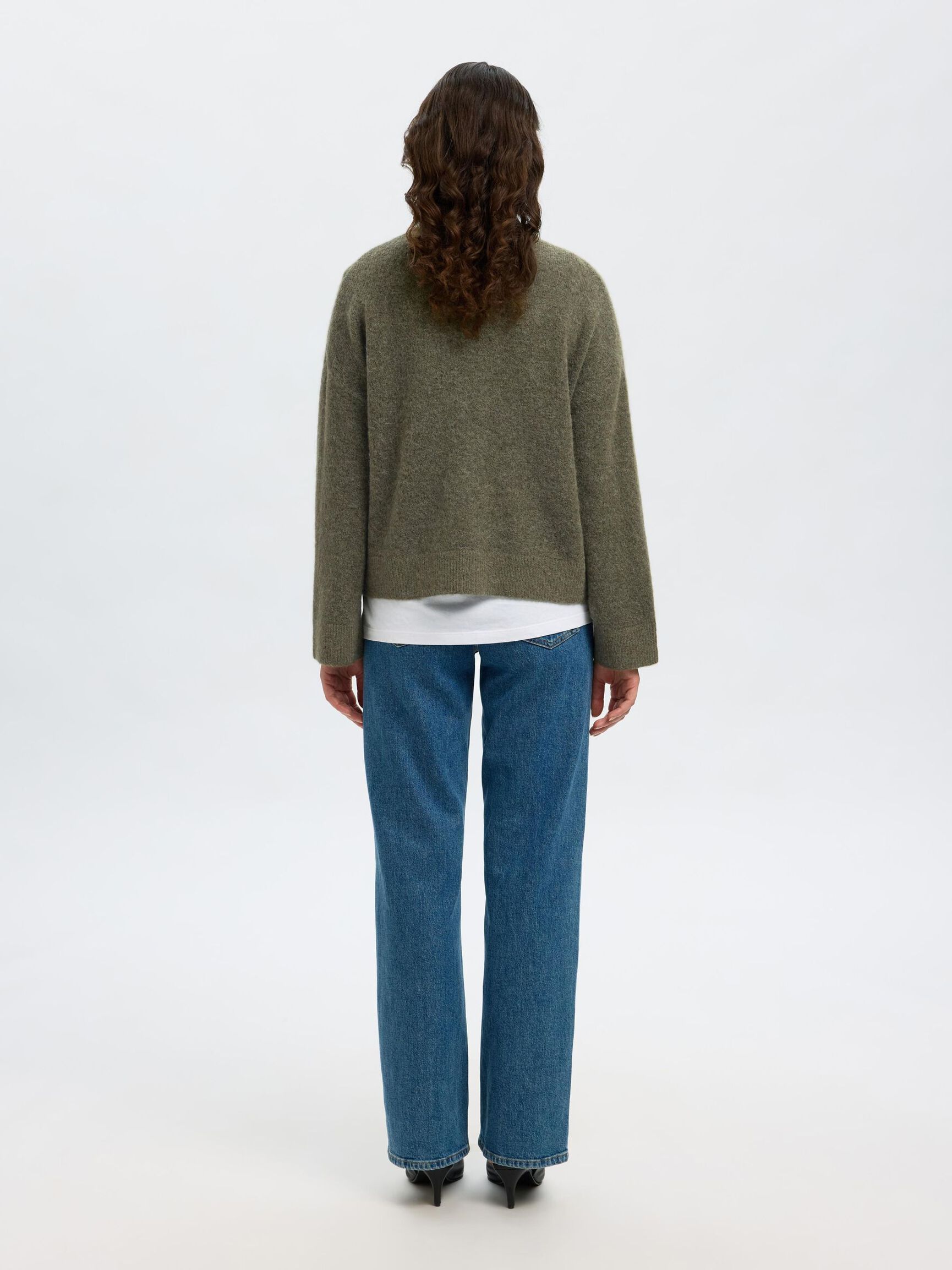 WOOL BLEND CARDIGAN, Kalamata, highres