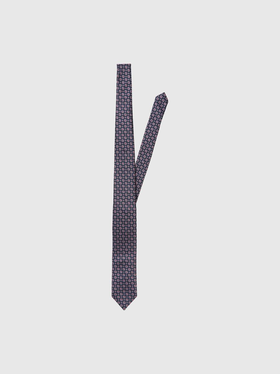 Selected WOOL BLEND TIE, Chocolate Torte, highres - 16095182_ChocolateTorte_1130369_001.jpg