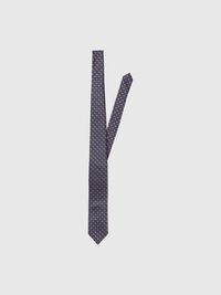 WOOL BLEND TIE, Chocolate Torte, highres