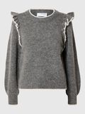 Selected RYSJER PULLOVER, Medium Grey Melange, highres - 16092693_MediumGreyMelange_1149345_001.jpg