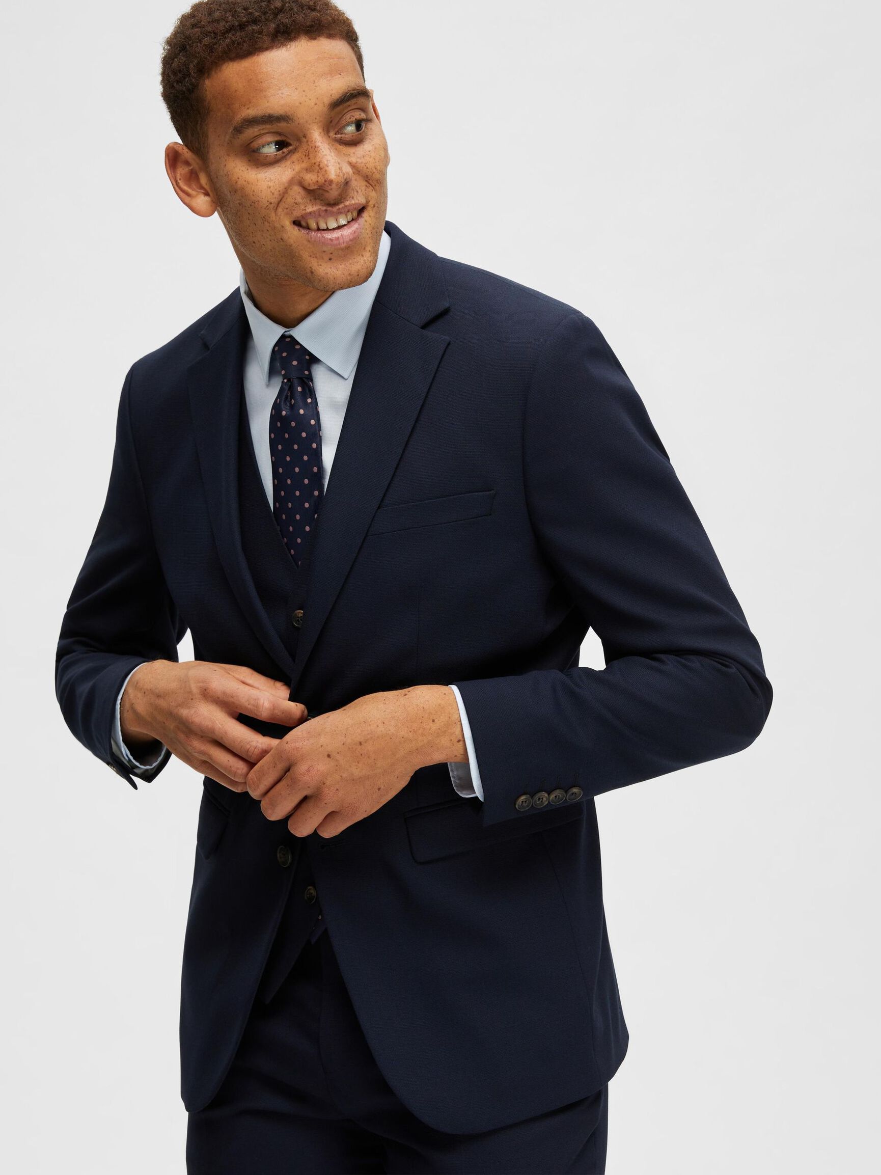 BLEISERI, Navy Blazer, highres