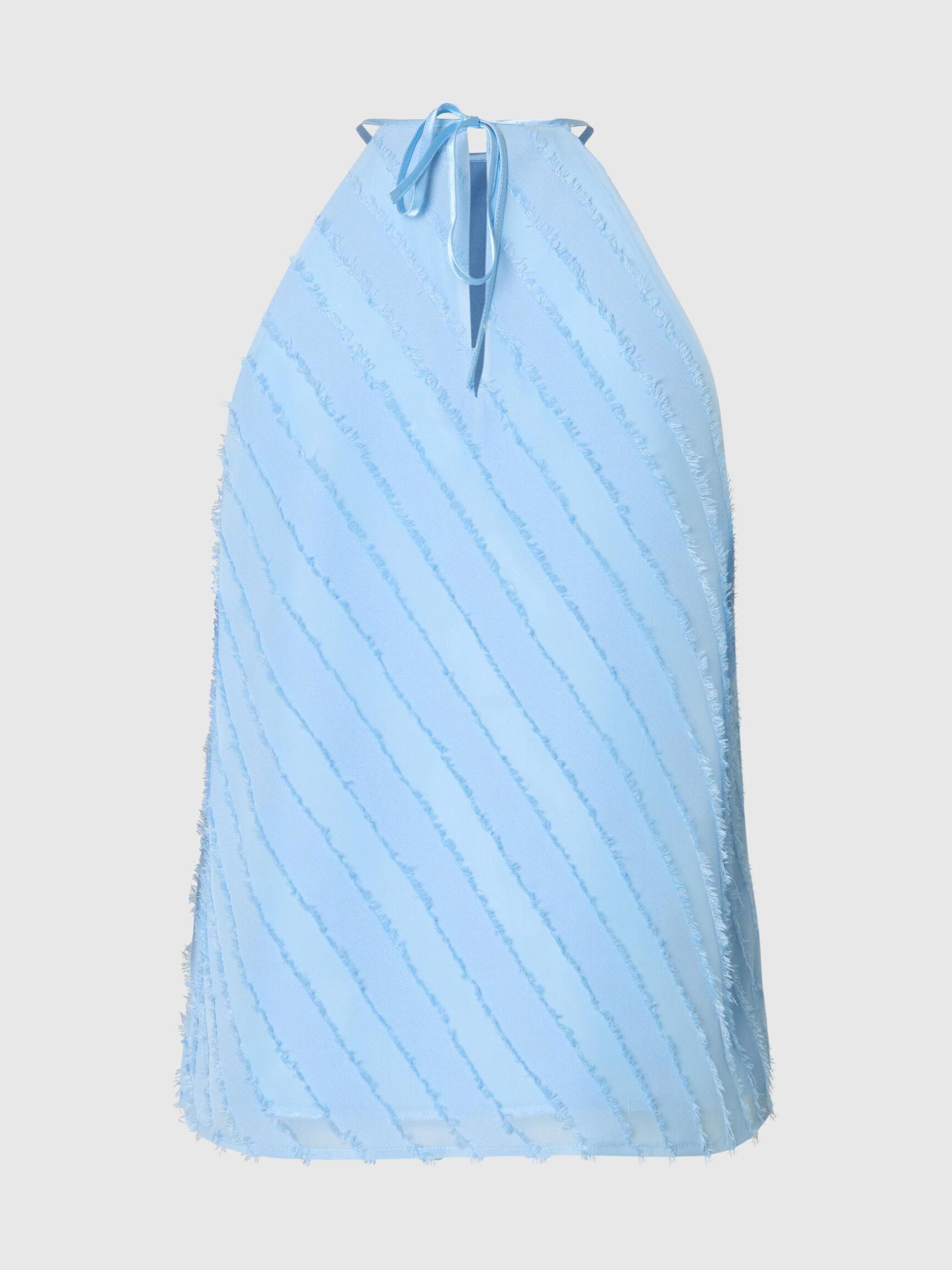 SANS MANCHES TOP DOS NU, Cerulean, highres
