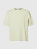 Selected RELAXED FIT T-SHIRT MIT RUNDHALSAUSSCHNITT, Almost Aqua, highres - 16099030_AlmostAqua_001.jpg