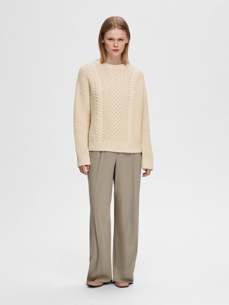 Selected ZOPFSTRICK PULLOVER, Birch, highres - 16092252_Birch_005.jpg