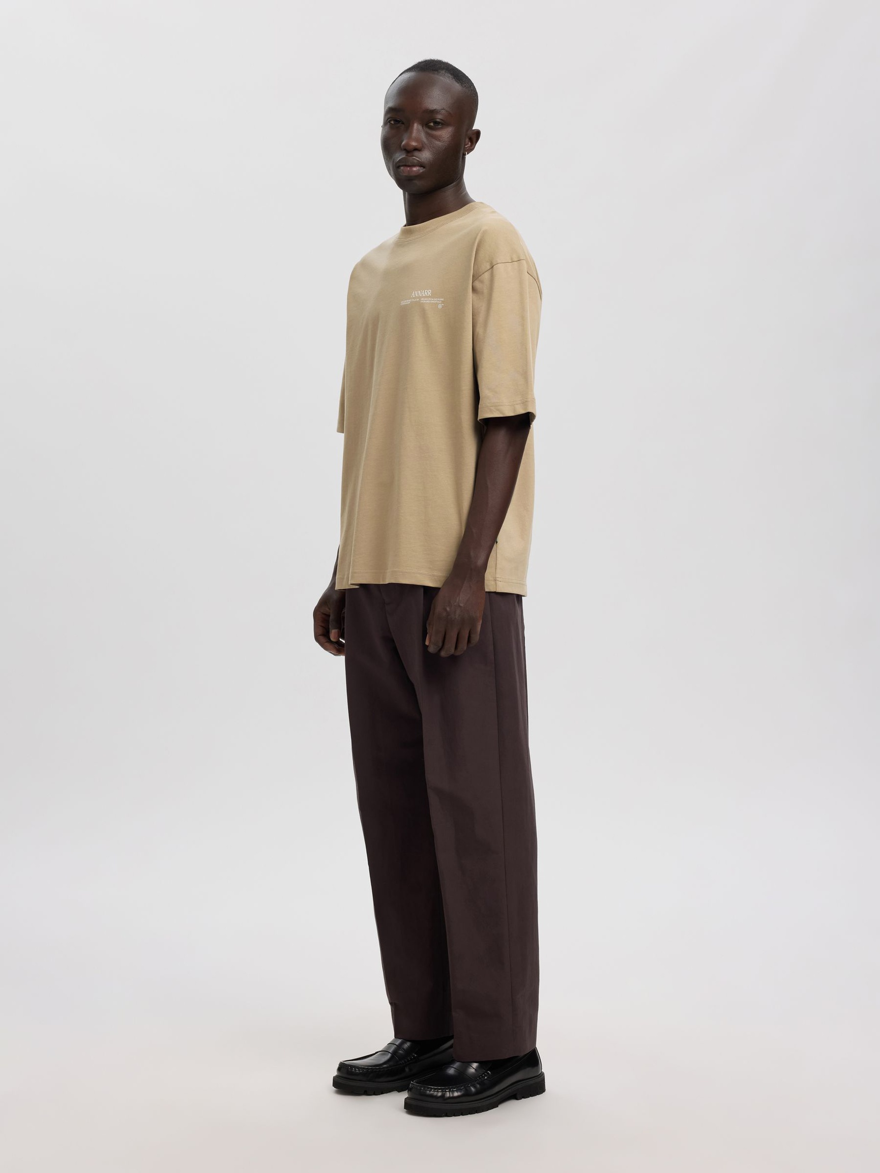 T-SHIRT, Weathered Teak, highres