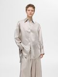 Selected LONG SLEEVED SATIN SHIRT, Dove, highres - 16094995_Dove_003.jpg