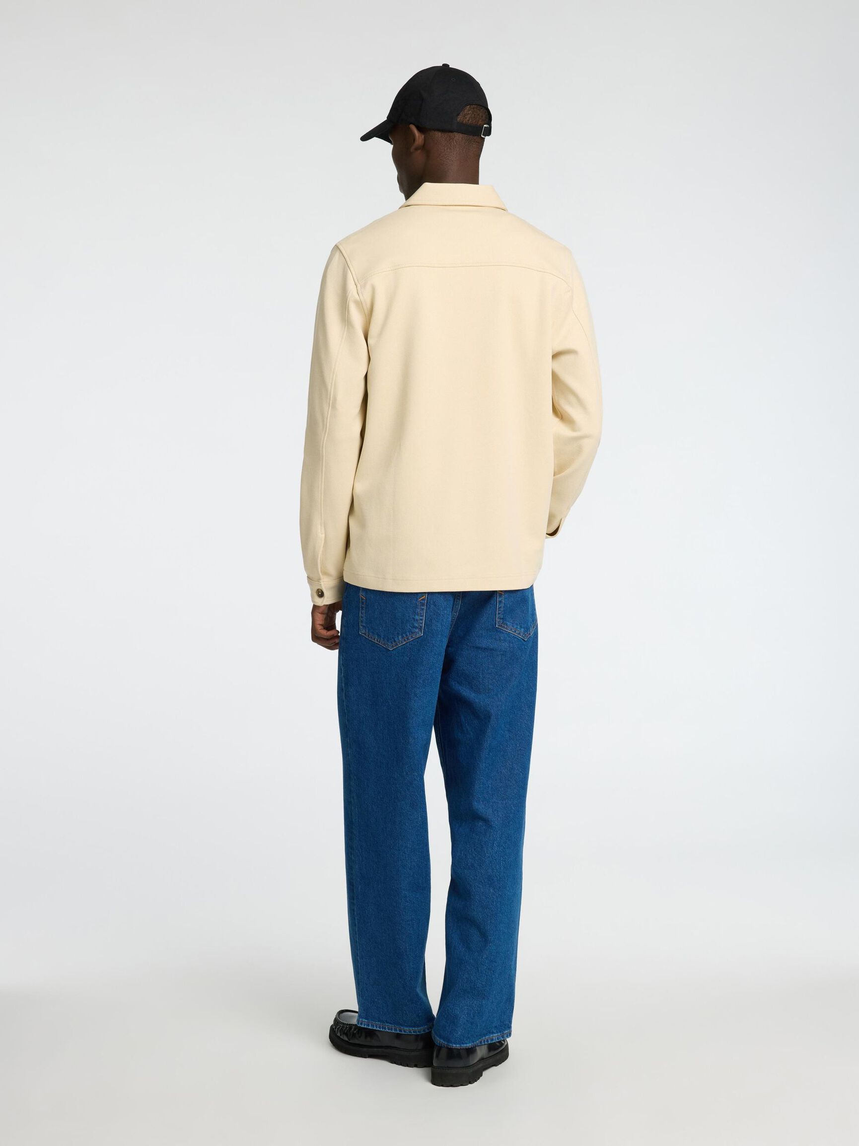 REGULAR FIT OVERSHIRT, Fog, highres