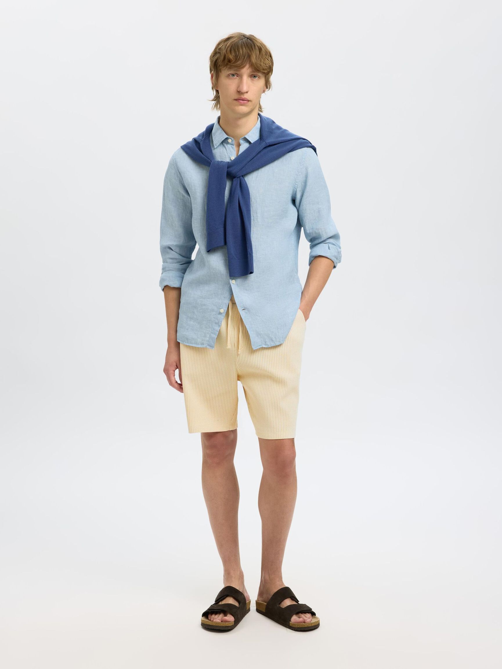 WAFFLED SHORTS, Fog, highres