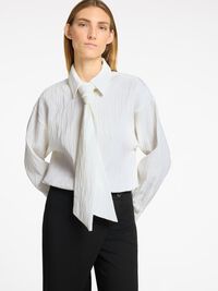 BOW SHIRT, Snow White, highres