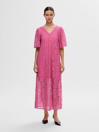 VESTITO MIDI, Phlox Pink, highres