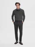 Selected COUPE SLIM EN VISCOSE MÉLANGÉE PANTALON, Dark Grey Melange, highres - 16092651_DarkGreyMelange_005.jpg