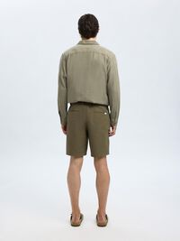 SEERSUCKER SHORTS, Kalamata, highres