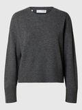 Selected LOOSE FIT WOLLGEMISCH PULLOVER, Medium Grey Melange, highres - 16093234_MediumGreyMelange_001.jpg