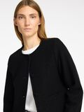 Selected 100 % ULL STRIKKET CARDIGAN, Black, highres - 16097339_Black_006.jpg