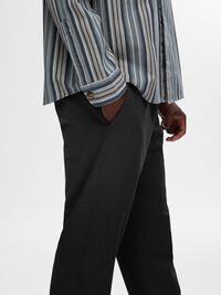 SPODNIE, Black, highres