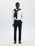 Selected WOOL BLEND  SUIT TROUSERS, Black, highres - 16098277_Black_005.jpg