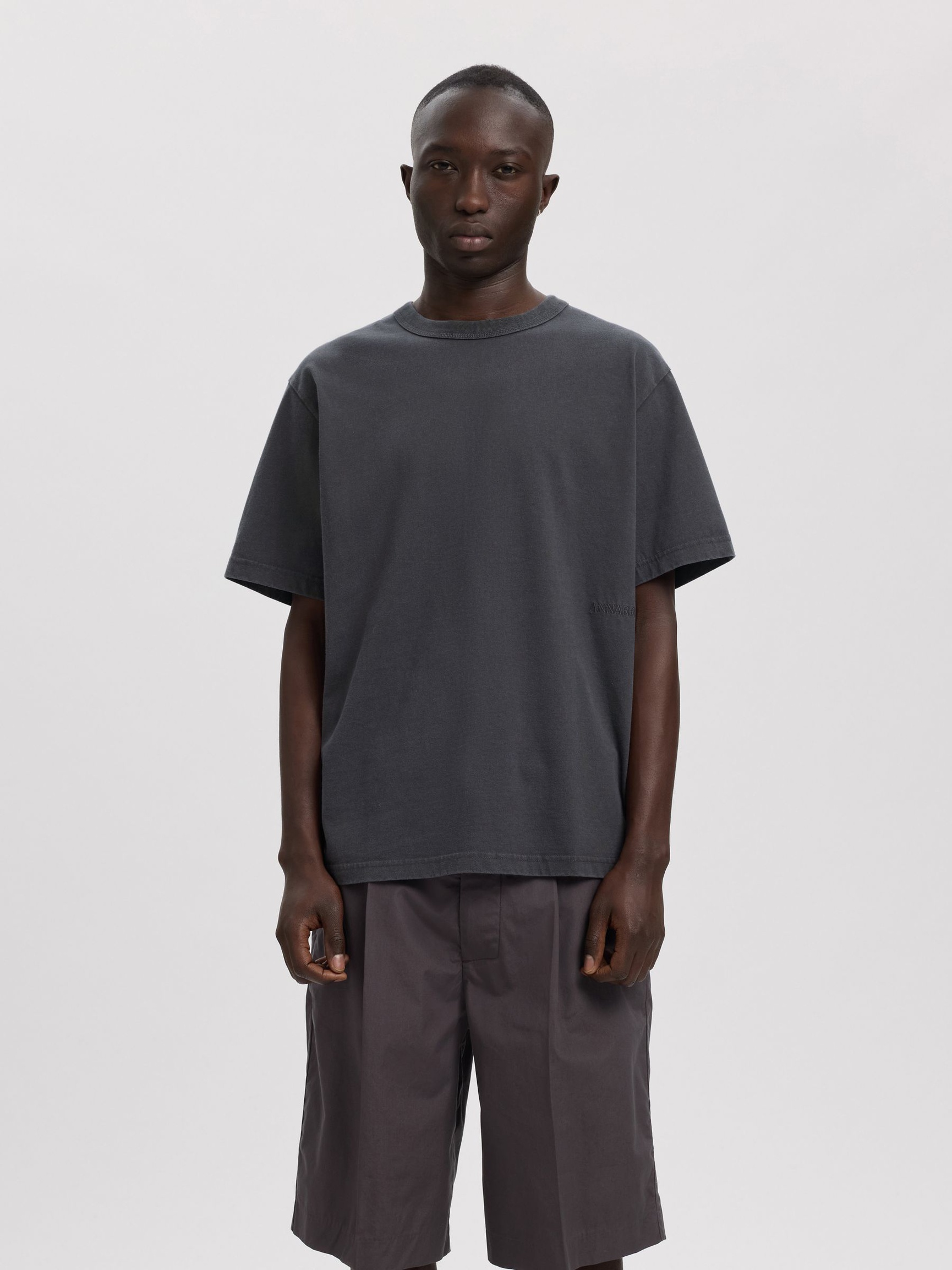 REGULAR FIT T-SHIRT, Forged Iron, highres