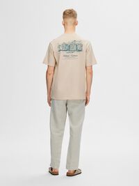 IMPRIMÉ EN COTON T-SHIRT, Fog, highres