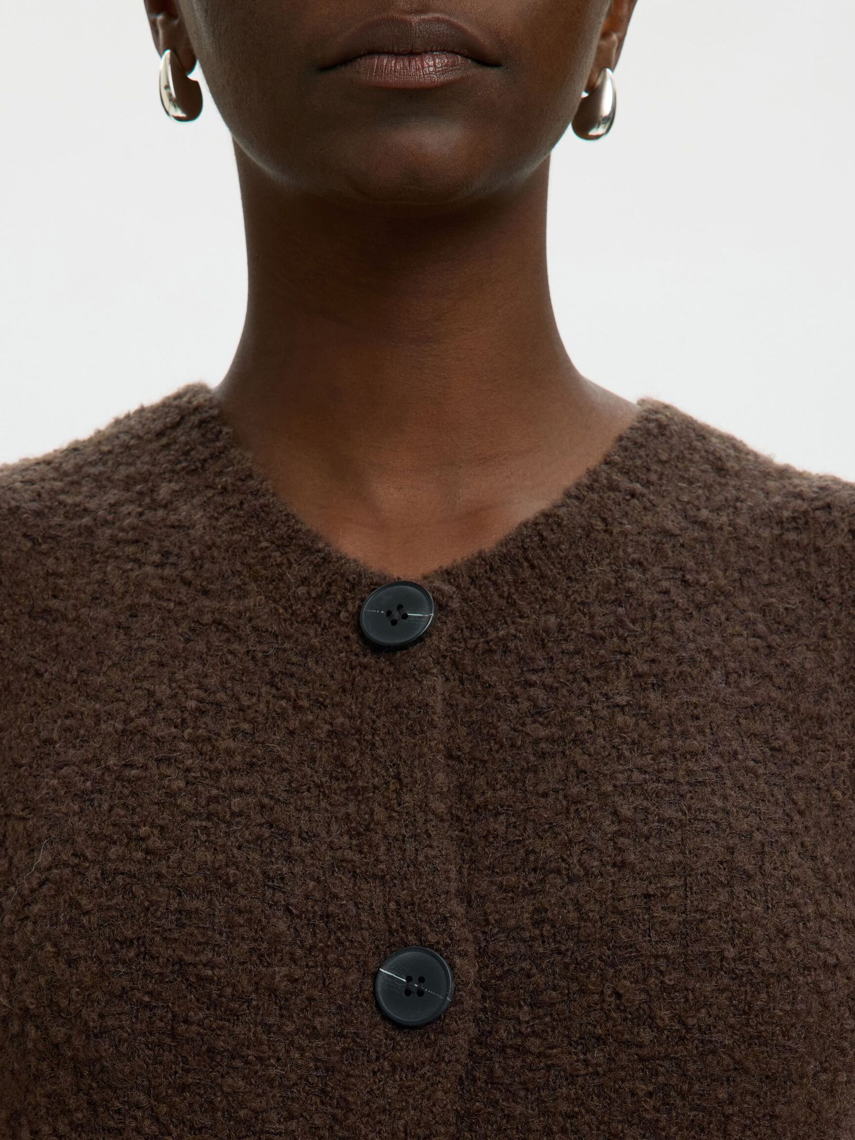 WOOL BLEND MAXI DRESS, Delicioso, highres