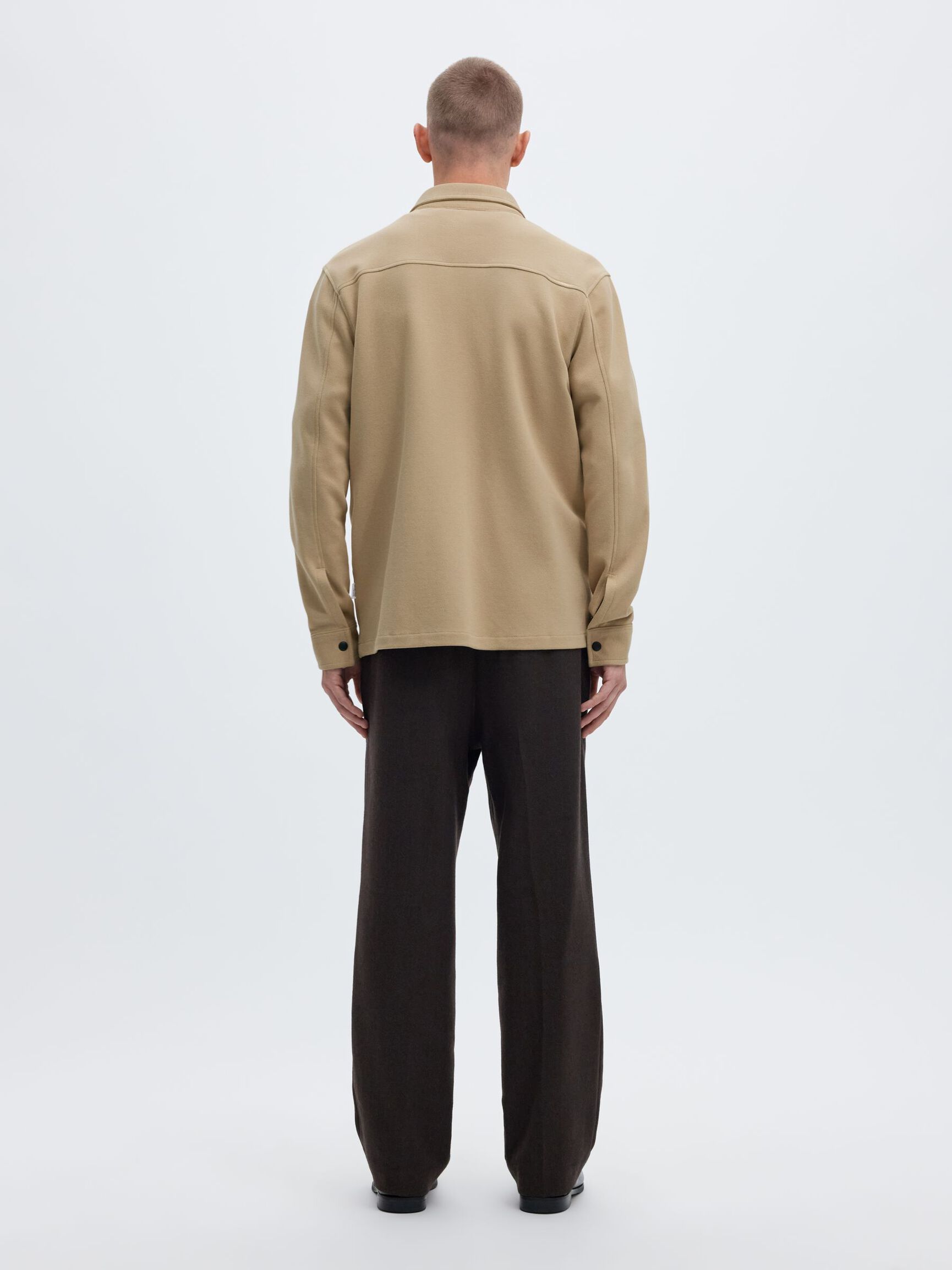 CLASSIC OVERSHIRT, Incense, highres