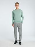 Selected 100% MERINO WOOL CREWNECK JUMPER, Iceberg Green, highres - 16094647_IcebergGreen_005.jpg