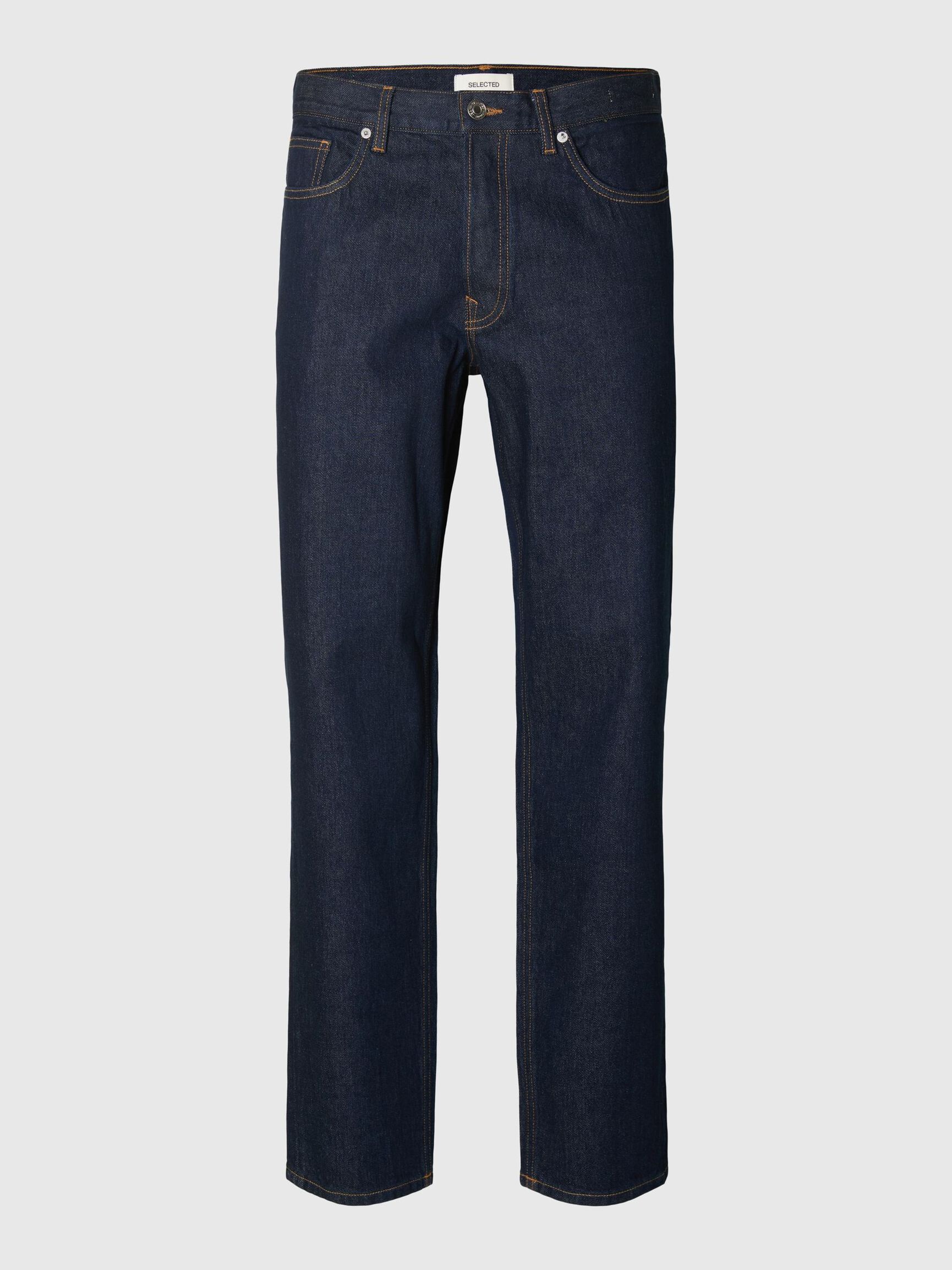 190 JEANS AJUSTADOS, Dark Blue Denim, highres