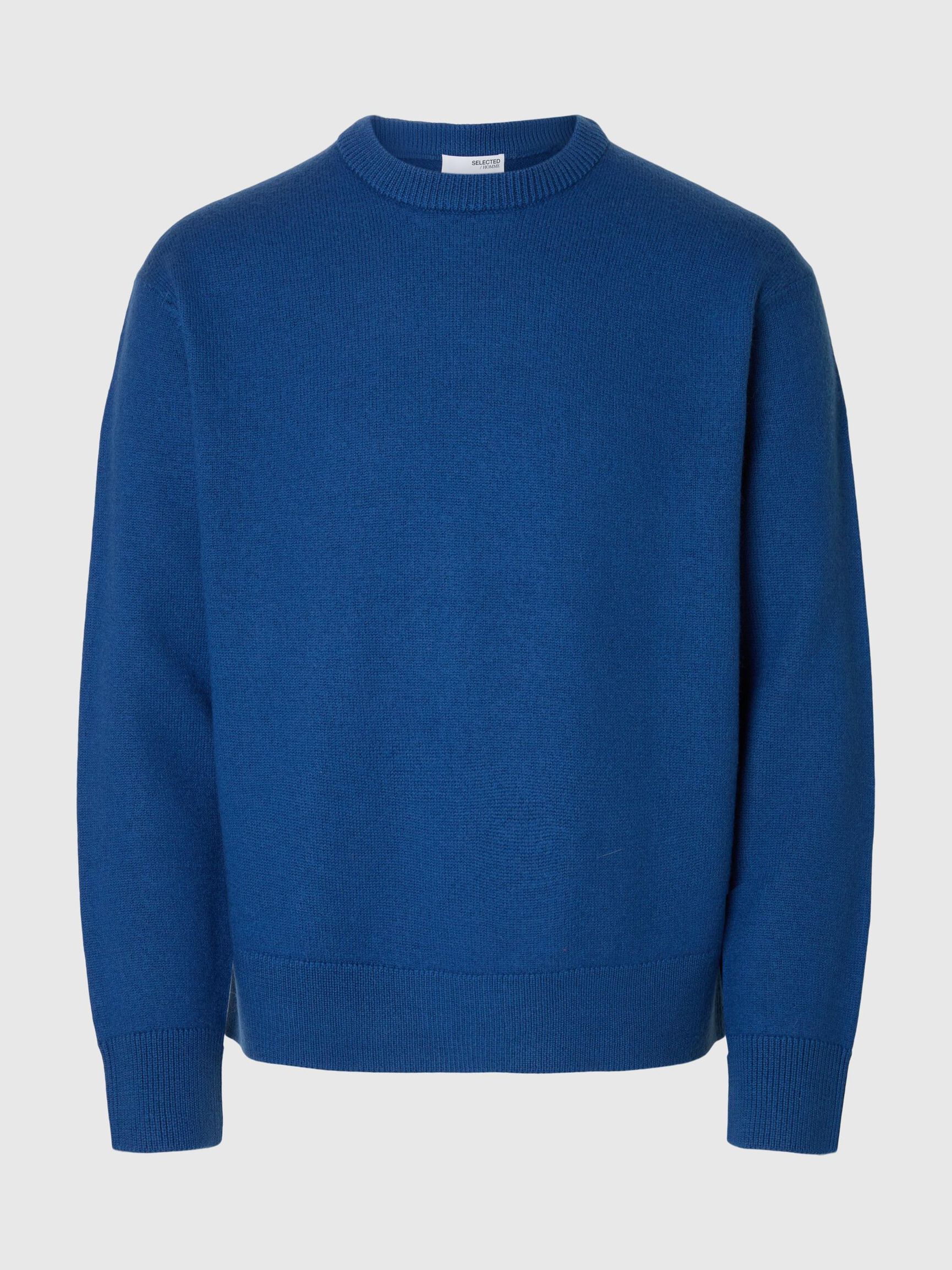 100% WOOL KNITTED JUMPER, Set Sail, highres