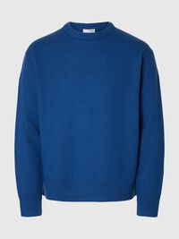 100% WOOL KNITTED JUMPER, Set Sail, highres