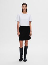 WIKKEL MINIROK, Black, highres