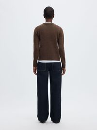 KASJMIR STRIKKET PULLOVER, Delicioso, highres