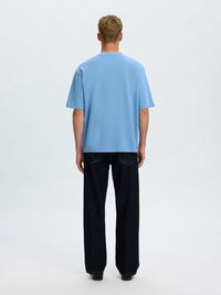 LOOSE FIT T-SHIRT, Blissful Blue, highres