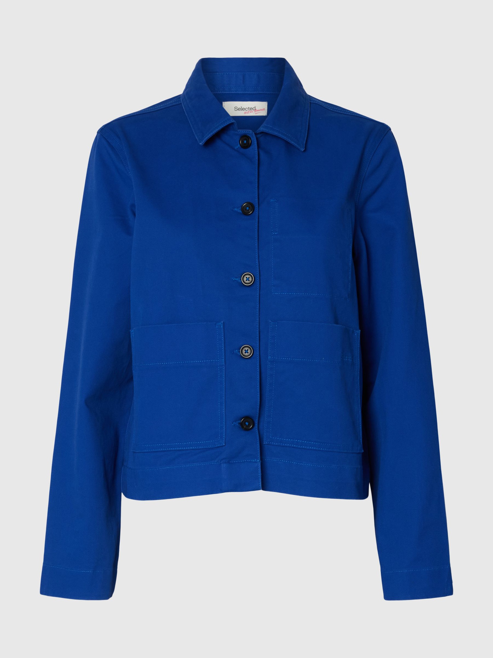 RELAXED FIT JACKET, Mazarine Blue, highres