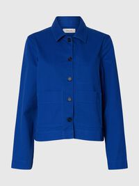 RELAXED FIT  JACKET, Mazarine Blue, highres