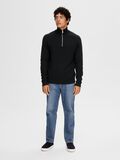 Selected HALF-ZIP JUMPER, Black, highres - 16092601_Black_005.jpg