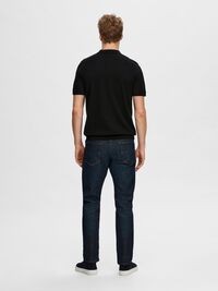 EN MAILLE POLO, Black, highres