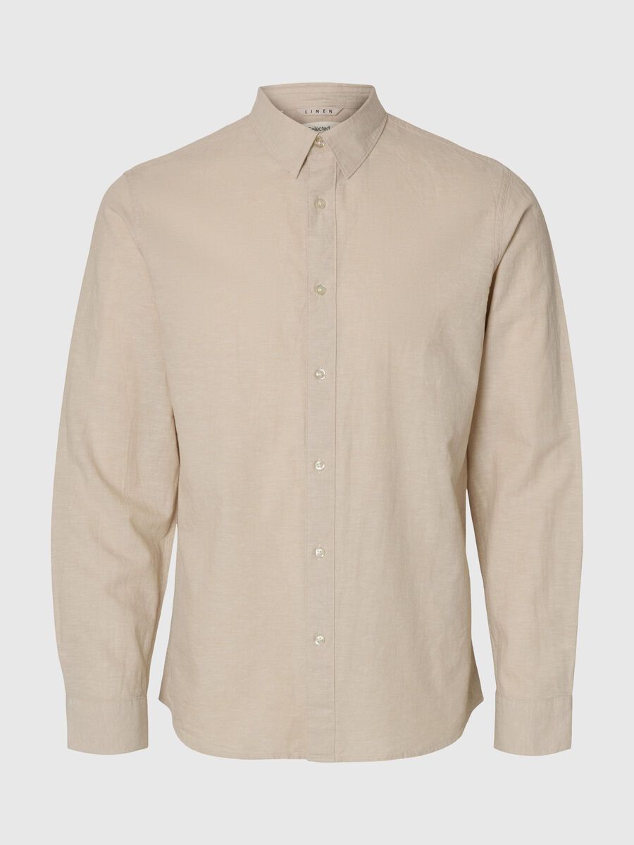 Selected LONG SLEEVED SHIRT, Pure Cashmere, highres - 16078867_PureCashmere_001.jpg