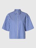 Selected STREIFEN KURZARMHEMD, Dazzling Blue, highres - 16097866_DazzlingBlue_1185699_001.jpg