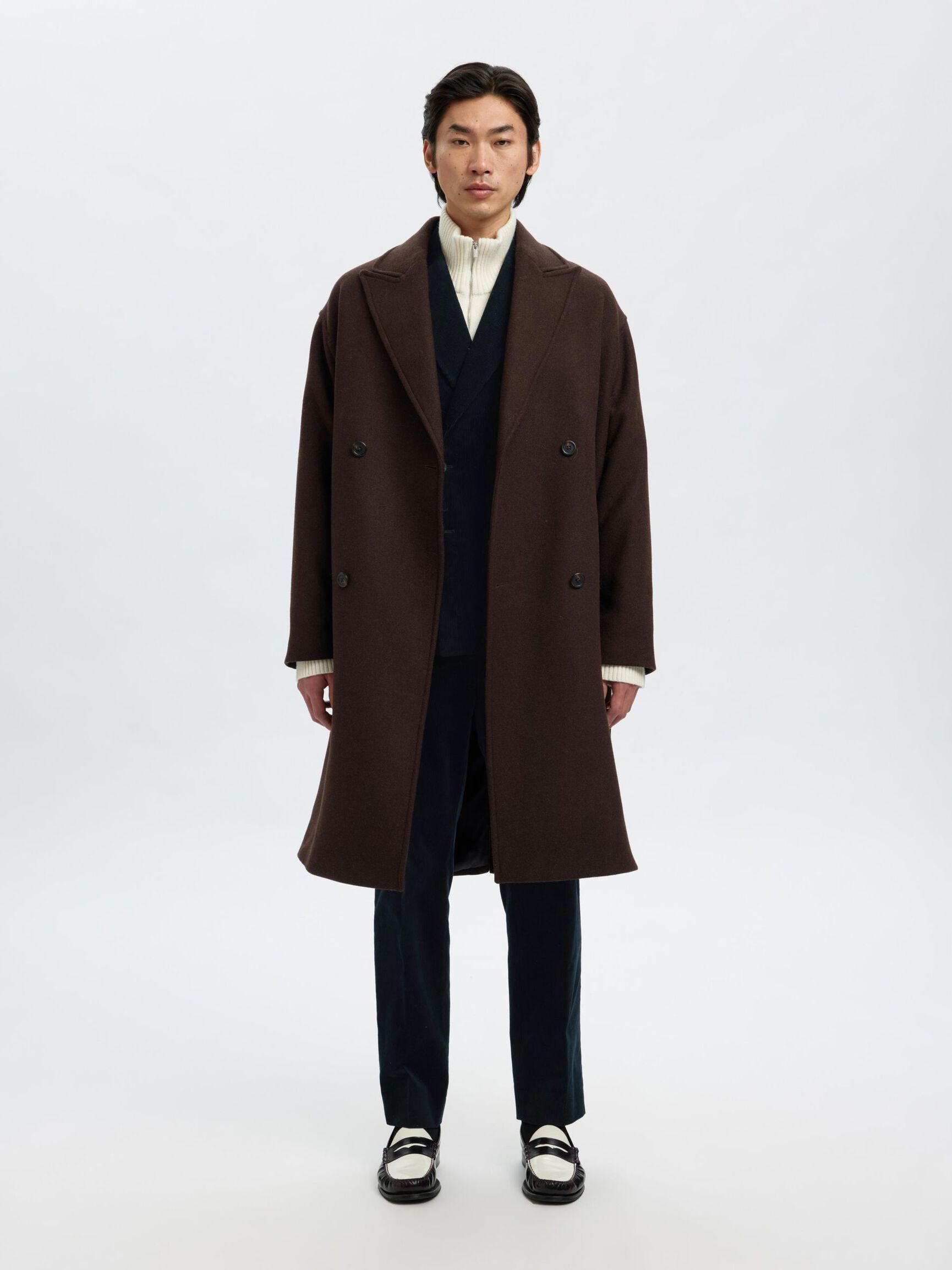 REGULAR FIT CORDUROY TROUSERS, Sky Captain, highres