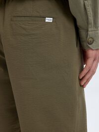 SEERSUCKER SHORTS, Kalamata, highres
