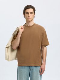 LOOSE FIT T-SHIRT, Chipmunk, highres